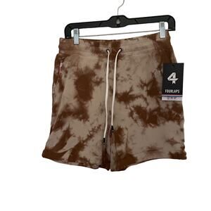 Fourlaps Rush Shorts Size small tie dye copper NWT MSRP $58